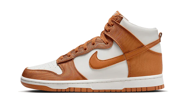 Nike Dunk High Satin Curry
