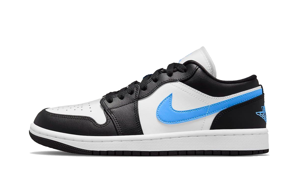 Air Jordan 1 Low Black University Blue
