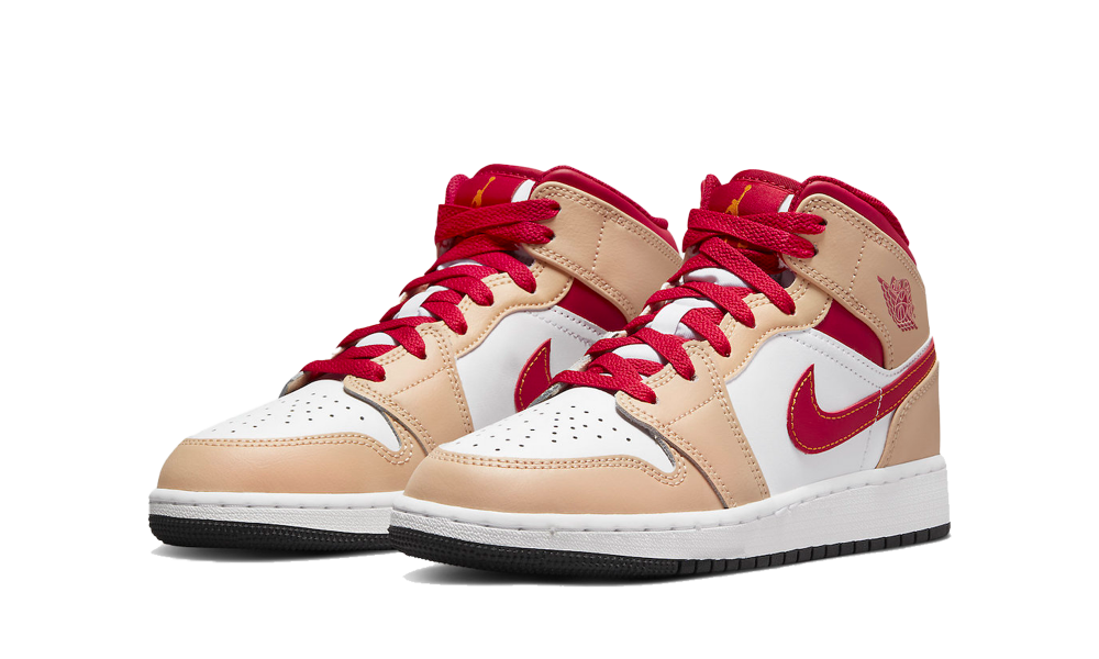 Air Jordan 1 Mid Onyx Curry