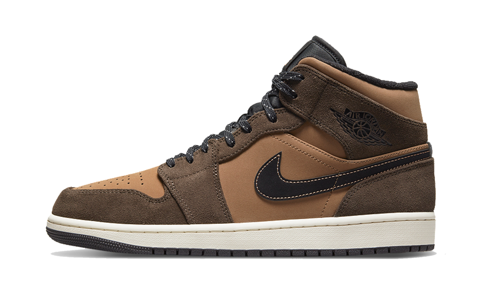 Air Jordan 1 Mid Earthy Brown - FashstoreCZ