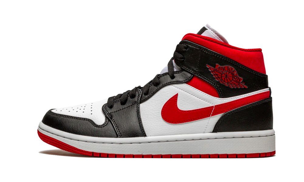 Air Jordan 1 Mid Gym Red Black White - FashstoreCZ