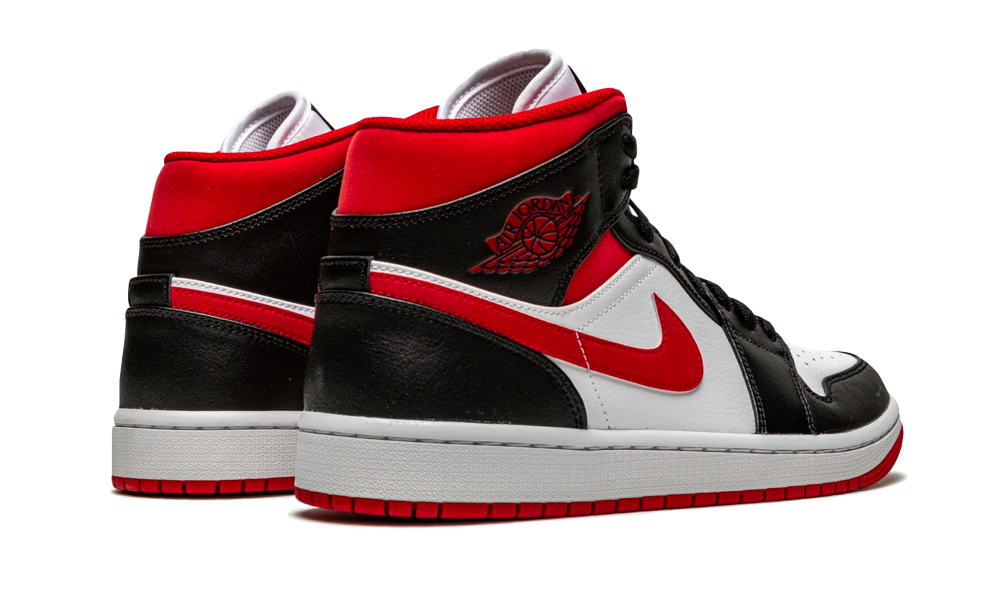 Air Jordan 1 Mid Gym Red Black White - FashstoreCZ