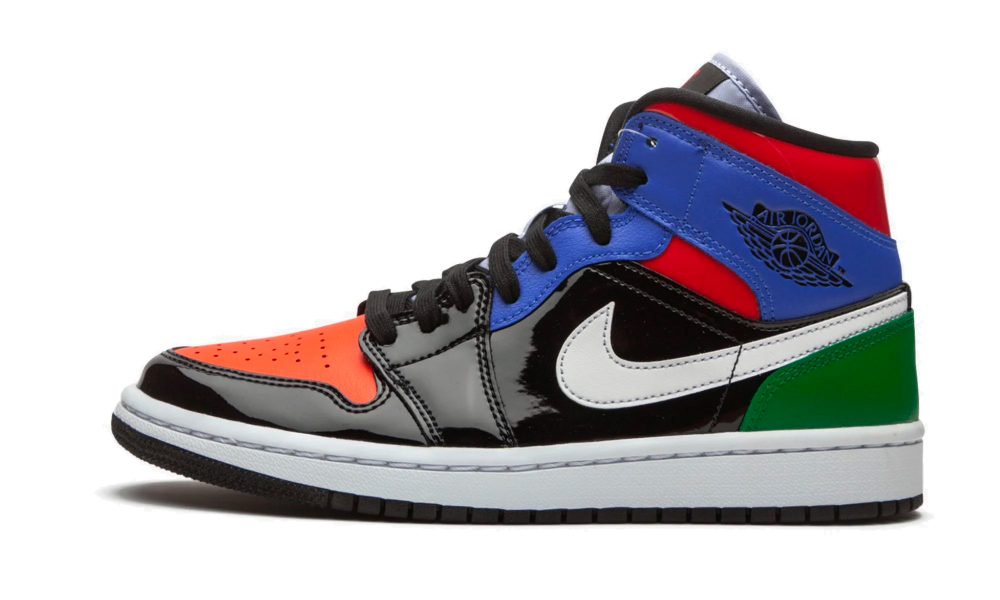 Air Jordan 1 Mid Multi Patent