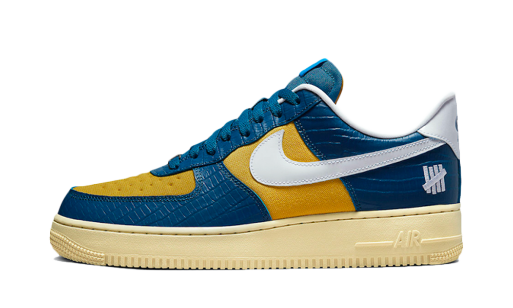 Air Force 1 Low SP Undefeated 5 On It Blue Yellow Croc - FashstoreCZ