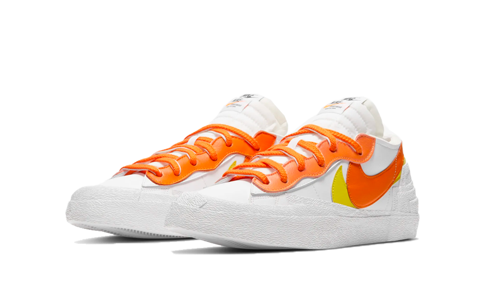 Blazer Low Sacai White Magma Orange - FashstoreCZ