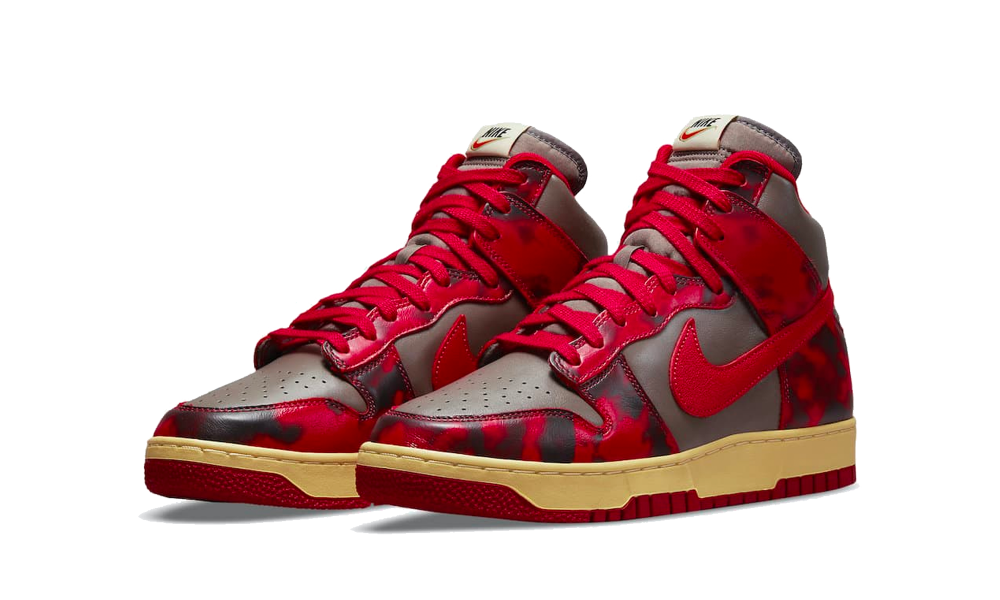 Dunk High 1985 Red Acid Wash - FashstoreCZ