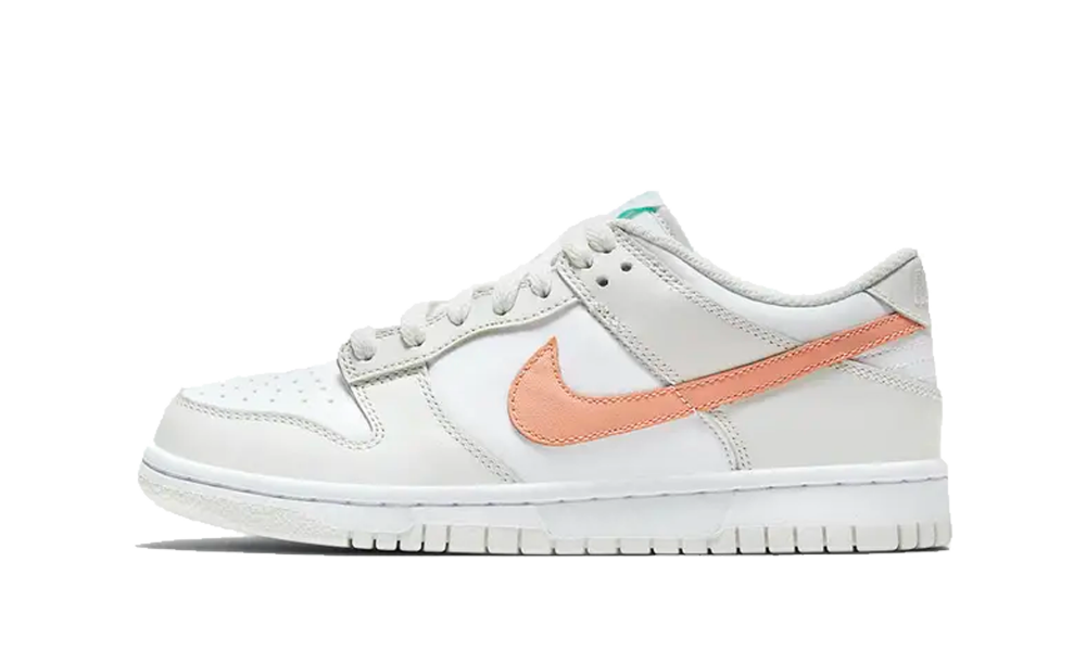 Dunk Low White Bone Peach Aqua - FashstoreCZ