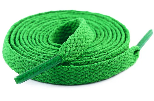 Zelené tkaničky