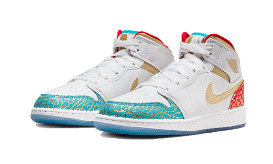 Air Jordan 1 Mid UNC to Chicago