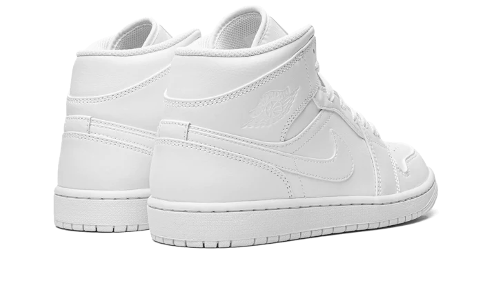 Air Jordan 1 Mid Triple White - FashstoreCZ