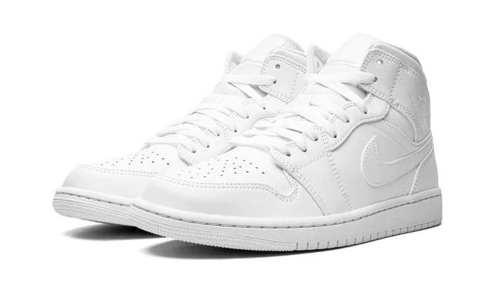 Air Jordan 1 Mid Triple White - FashstoreCZ