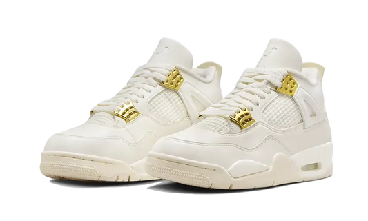 Air Jordan 4 Sail Metallic Gold