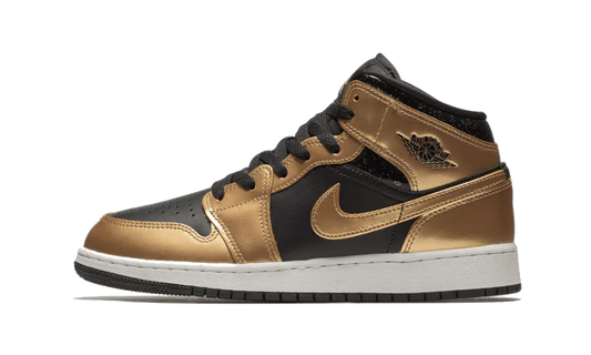 Air Jordan 1 Mid Metallic Gold