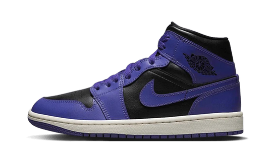 Air Jordan 1 Mid Purple Black