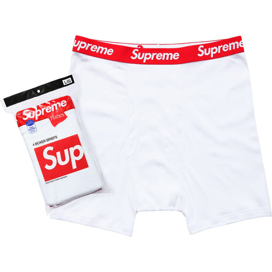 Supreme Hanes Boxer White - FashstoreCZ
