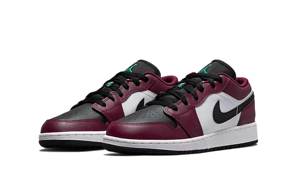 Air Jordan 1 Low Dark Beetroot Roma Green - FashstoreCZ