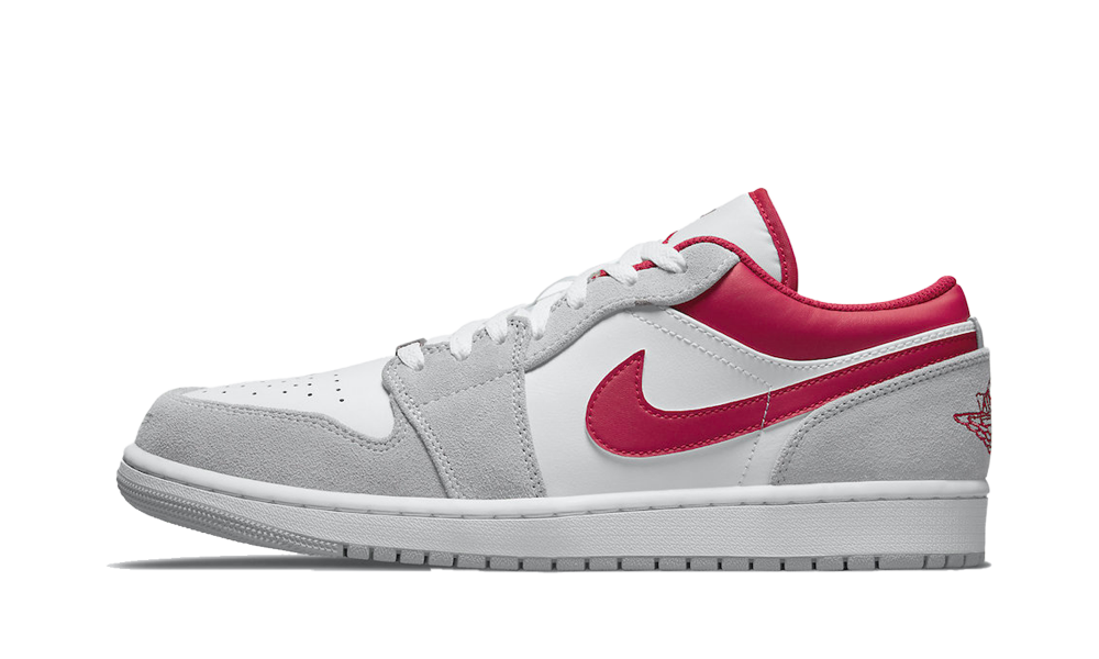 Air Jordan 1 Low SE Light Smoke Grey Gym Red - FashstoreCZ
