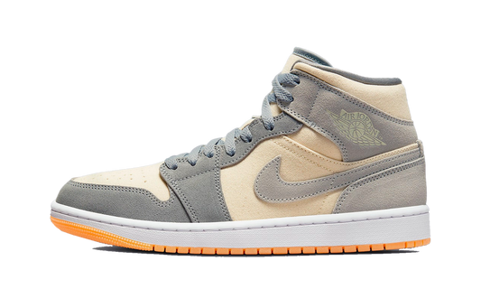 Air Jordan 1 Mid Coconut Milk Particle Grey