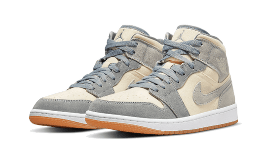 Air Jordan 1 Mid Coconut Milk Particle Grey