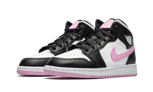 Air Jordan 1 Mid White Black Light Arctic Pink - FashstoreCZ