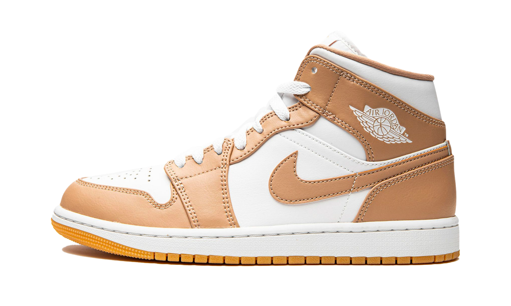 Air Jordan 1 Mid Tan Gum - FashstoreCZ