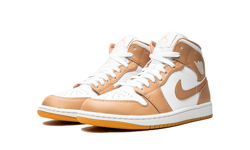 Air Jordan 1 Mid Tan Gum - FashstoreCZ