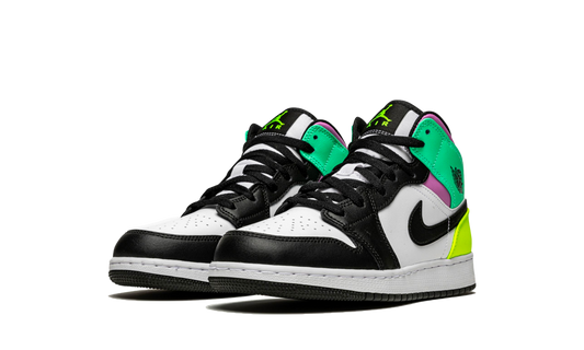 Air Jordan 1 Mid Pastel Black Toe - FashstoreCZ