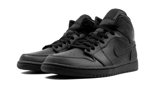 Air Jordan 1 Mid Triple Black