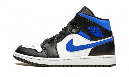 Air Jordan 1 Mid White Black Racer Blue - FashstoreCZ