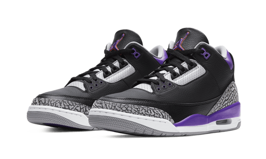 Air Jordan 3 Retro Black Court Purple - FashstoreCZ