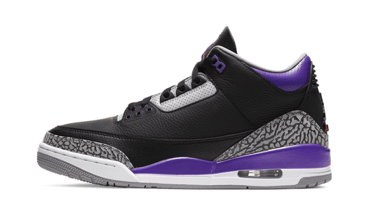 Air Jordan 3 Retro Black Court Purple - FashstoreCZ