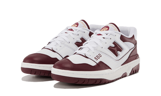New Balance 550 White Burgundy