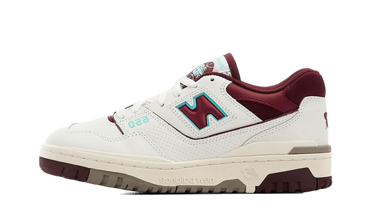 New Balance 550 White Burgundy