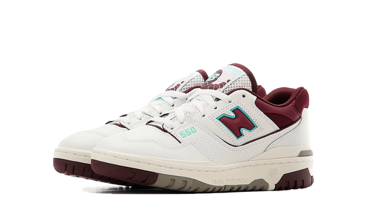 New Balance 550 White Burgundy