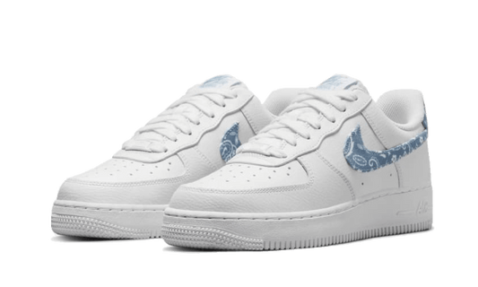 Air Force 1 Low '07 Essential White Worn Blue Paisley