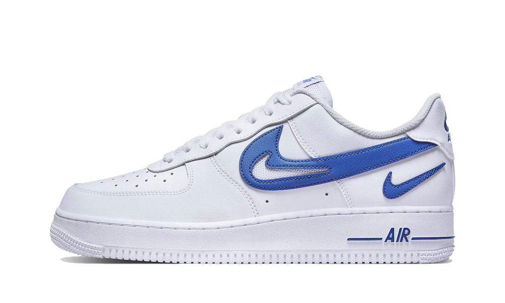 Air Force 1 Low '07 FM Cut Out Swoosh White Game Royal
