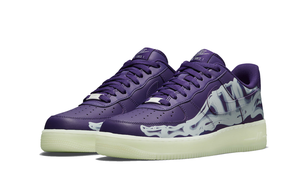 Air Force 1 Low Purple Skeleton Halloween (2021) - FashstoreCZ