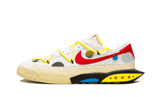 Blazer Low Off-White White University Red