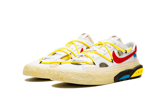 Blazer Low Off-White White University Red